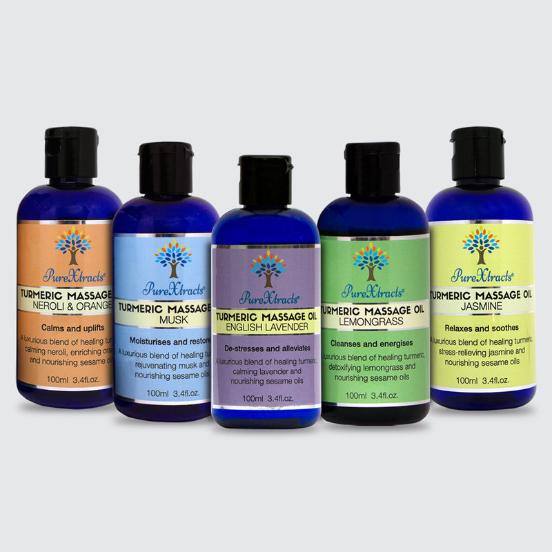 Turmeric Massage Oils - PureXtracts