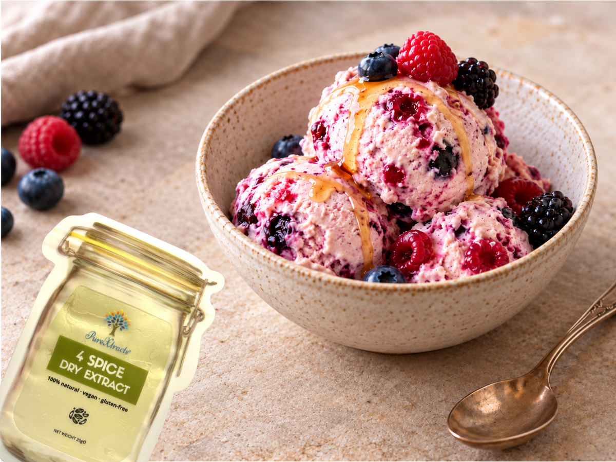 Spiced Berry Ice Cream- Purextracts