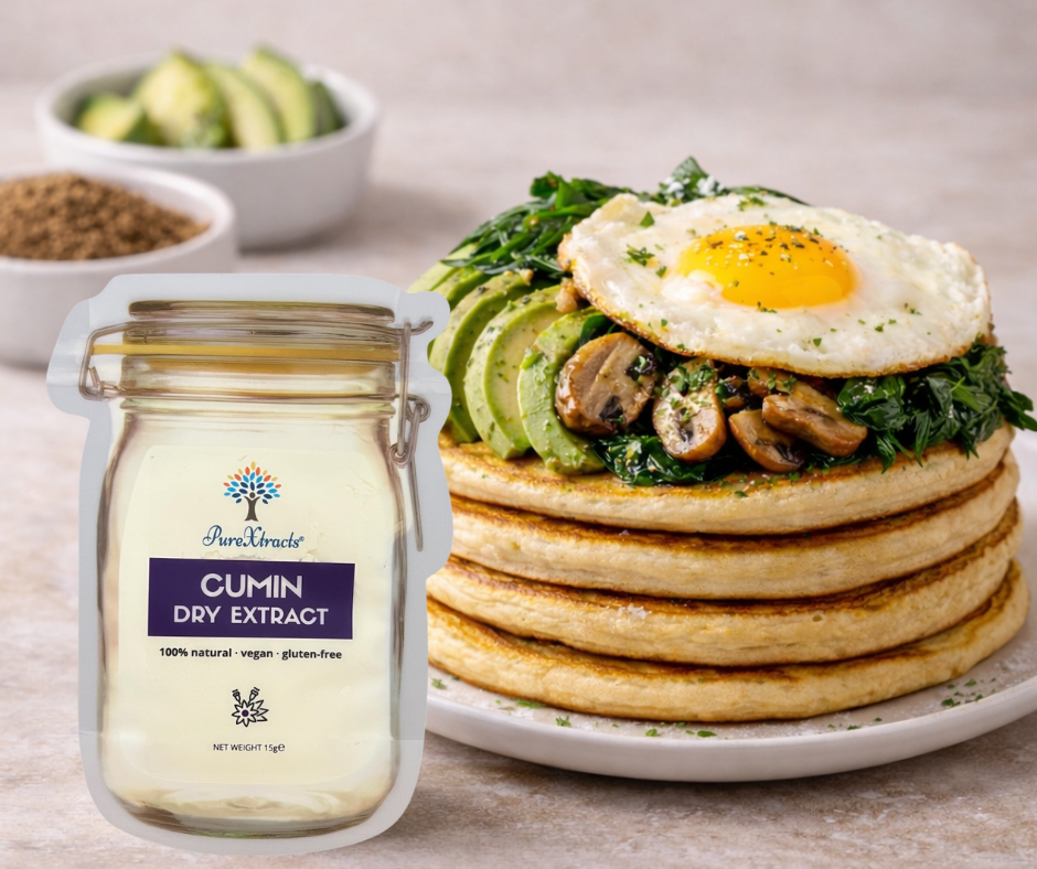 Savoury Pancake with Cumin Extract by Purextracts