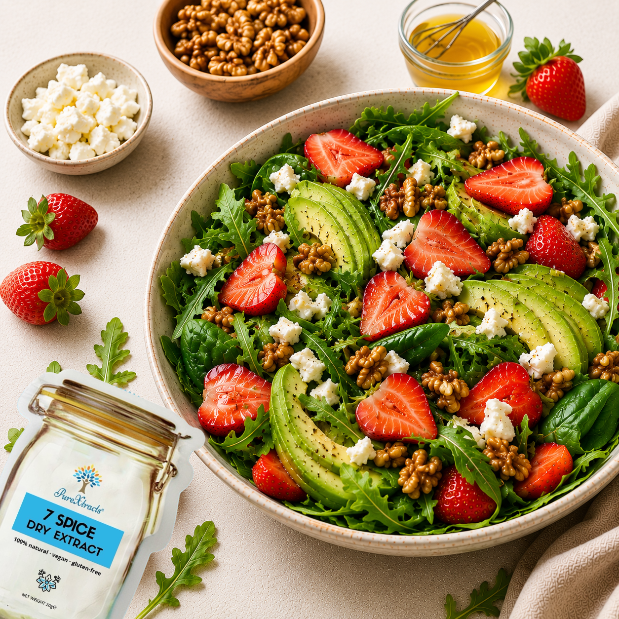 Strawberry Summer Salad- PureXtracts