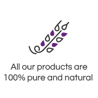 All our products are 100% pure and natural