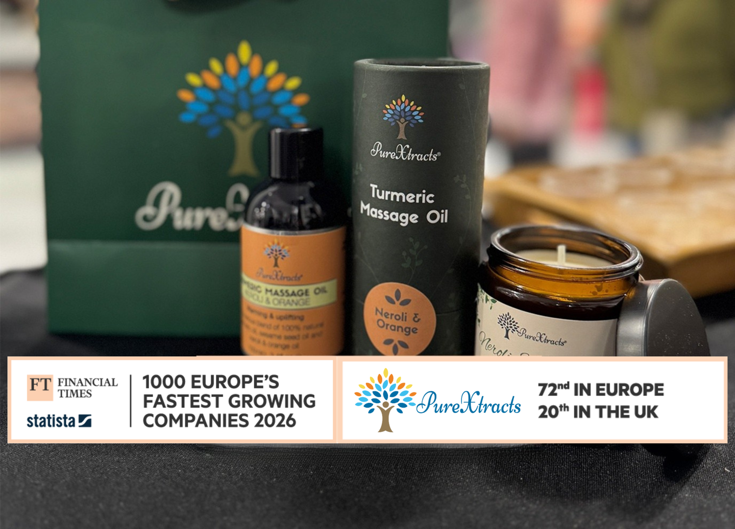 PureXtracts Financial Times fastest growing company ranking FT1000 2025 & 2026