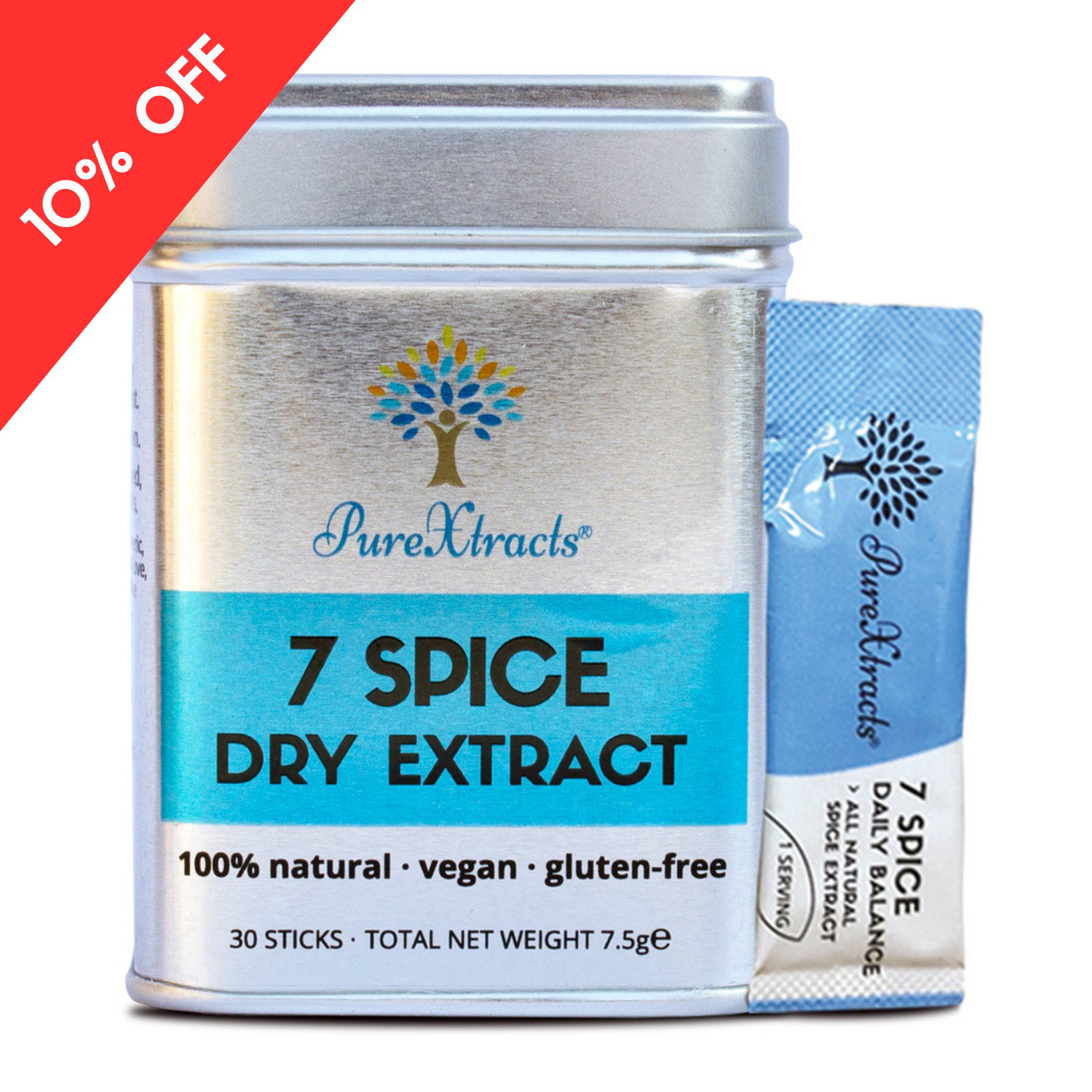 7 Spice Daily Balance - 30 Stickpacks - PureXtracts