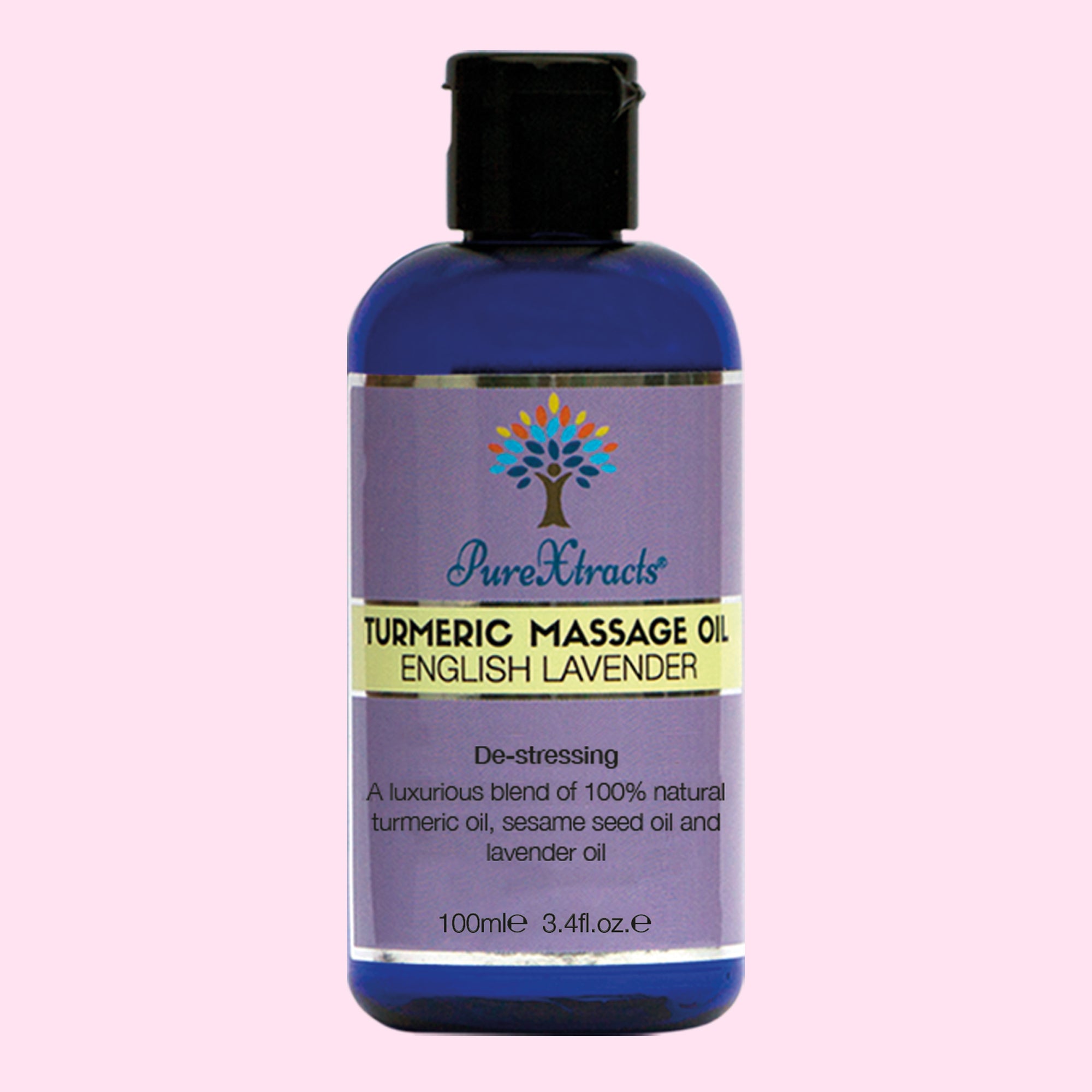 Turmeric Massage Oil - English Lavender - PureXtracts