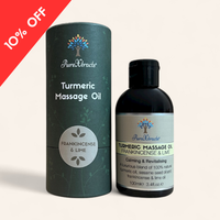 Turmeric Massage Oil - Frankincense & Lime - PureXtracts