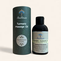 Turmeric Massage Oil - Frankincense & Lime - PureXtracts
