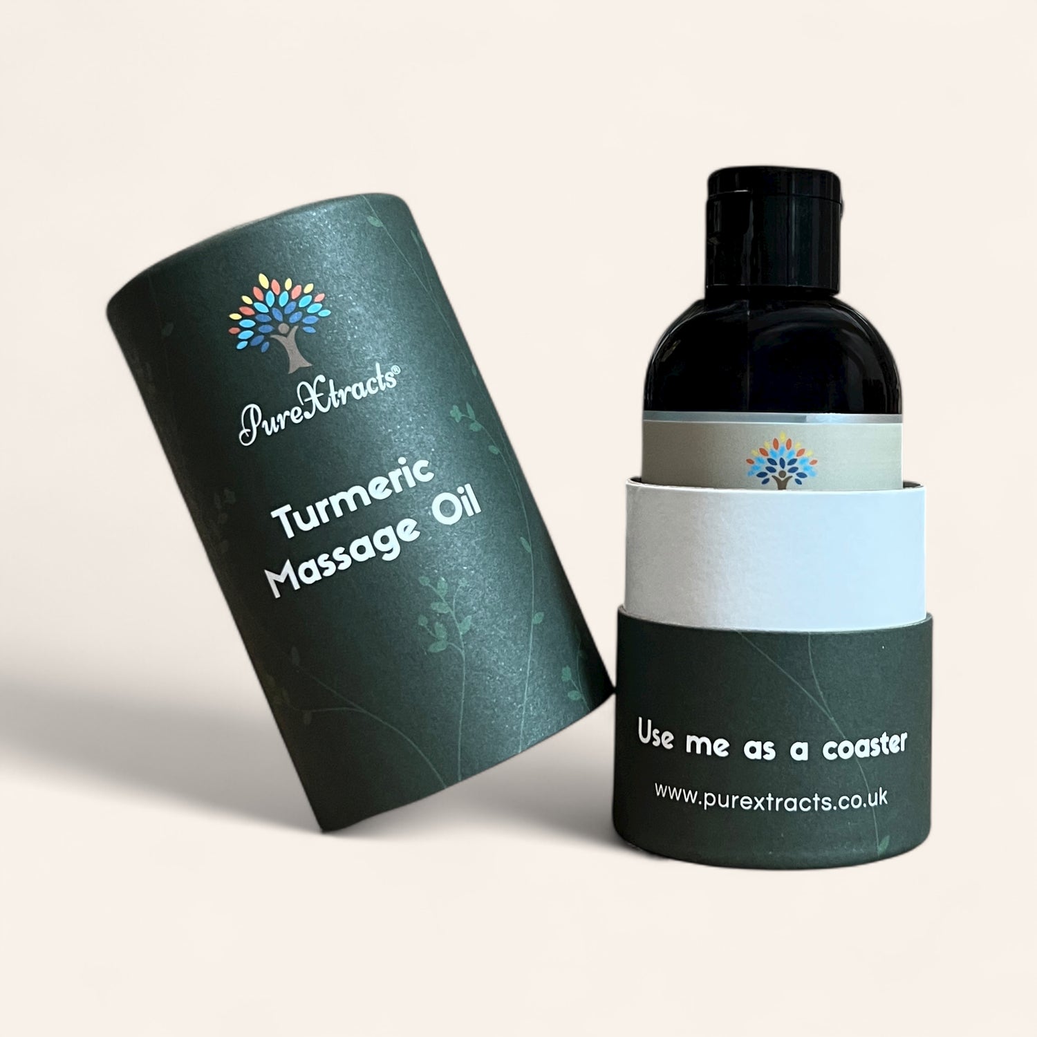 Turmeric Massage Oil - Frankincense & Lime - PureXtracts