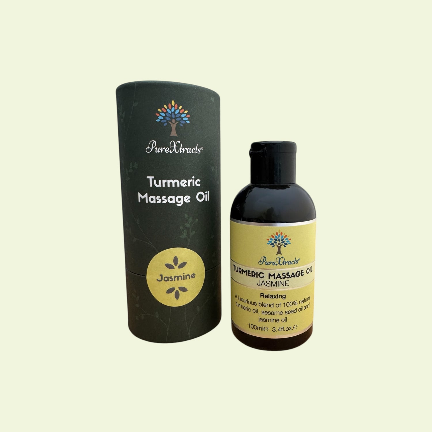 Turmeric Massage Oil - Jasmine - PureXtracts