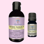 Turmeric Massage Oil - 100ml and 10ml oil together - PureXtracts