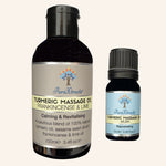 Turmeric Massage Oil - 100ml and 10ml oil together - PureXtracts