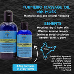 Turmeric Massage Oil - Musk - PureXtracts