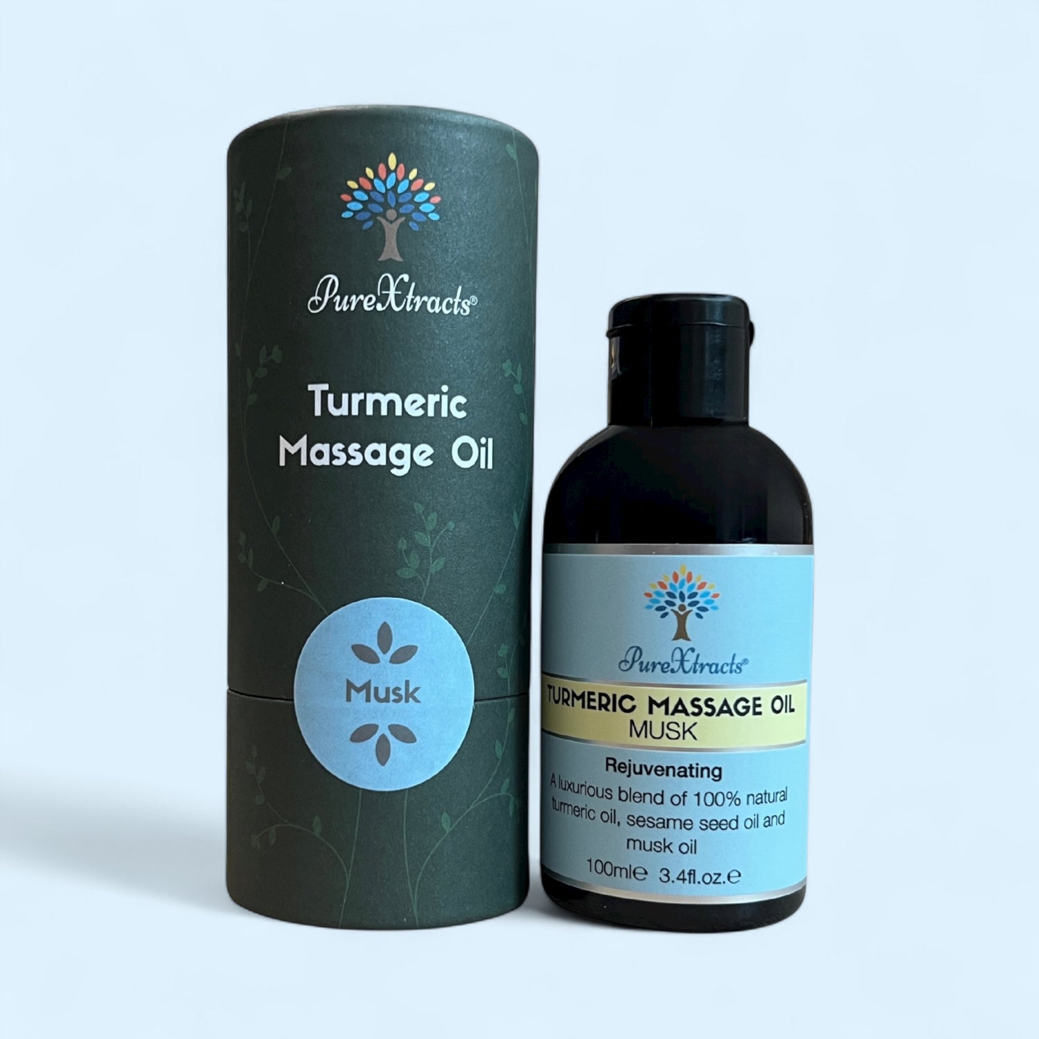 Turmeric Massage Oil - Musk - PureXtracts