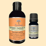 Turmeric Massage Oil - 100ml and 10ml oil together - PureXtracts