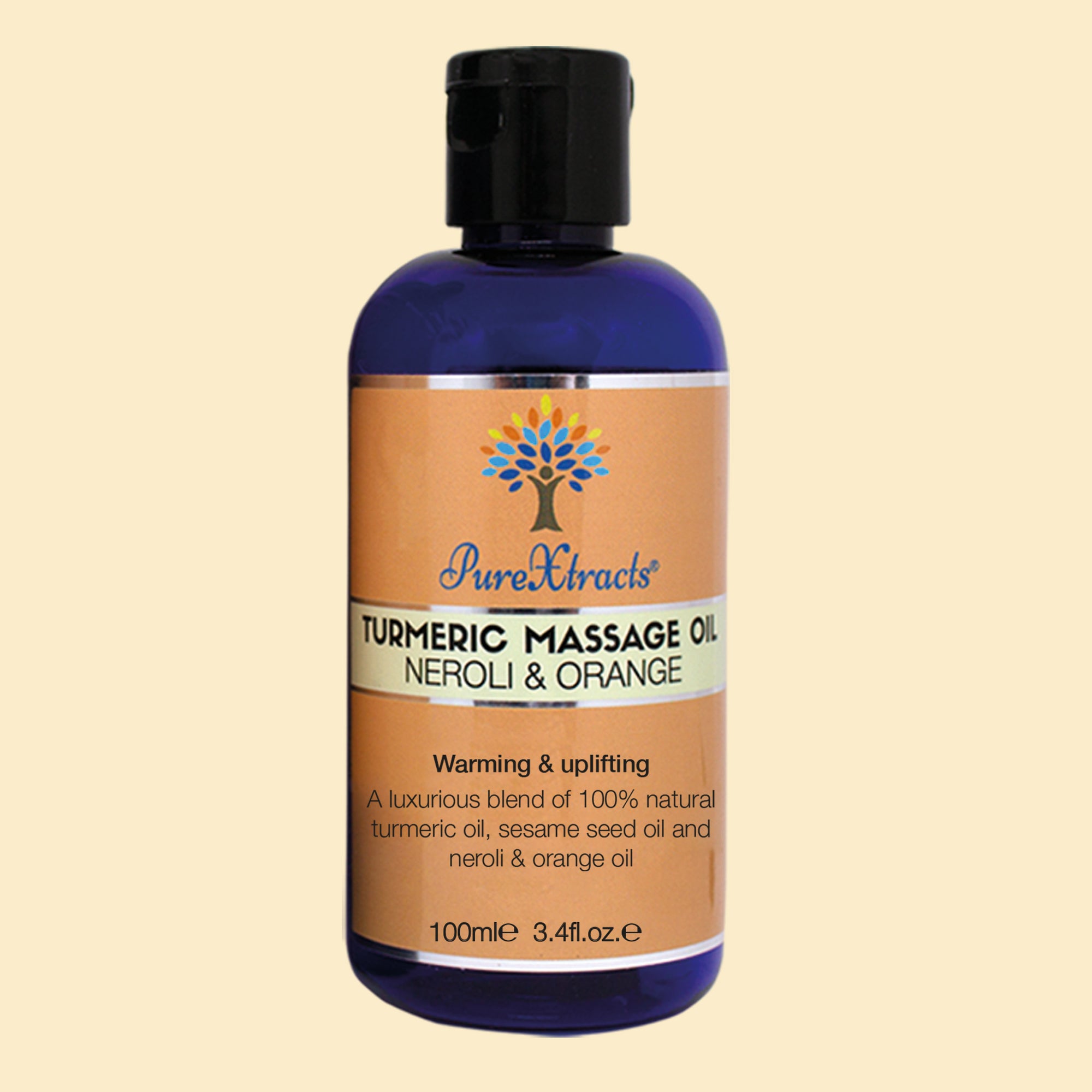 Turmeric Massage Oil - Neroli & Orange - PureXtracts