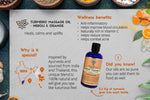 Turmeric Massage Oil - Neroli & Orange - PureXtracts